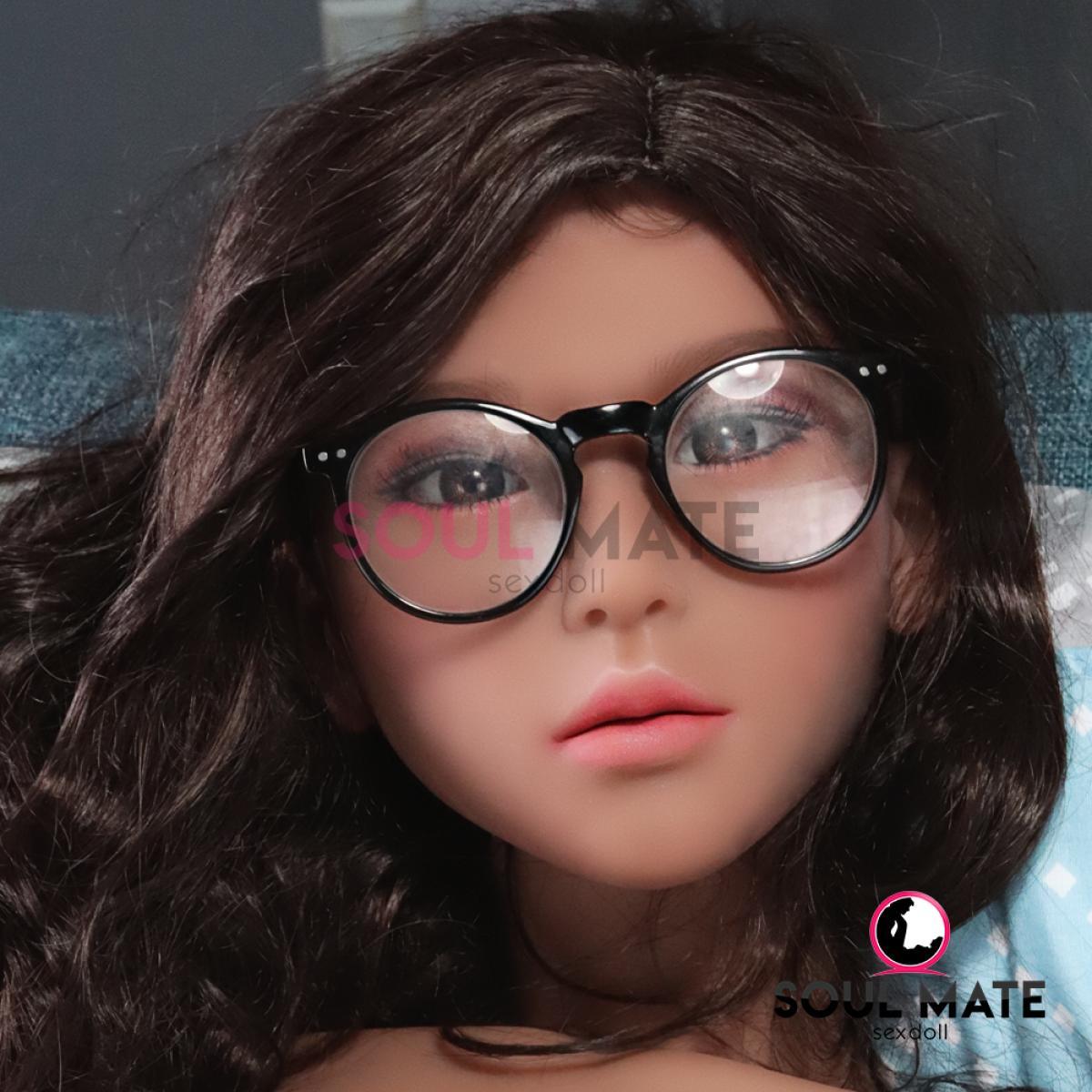 SoulMate Dolls - Callie Head - Sex Doll Heads - Light Brown - Lucidtoys