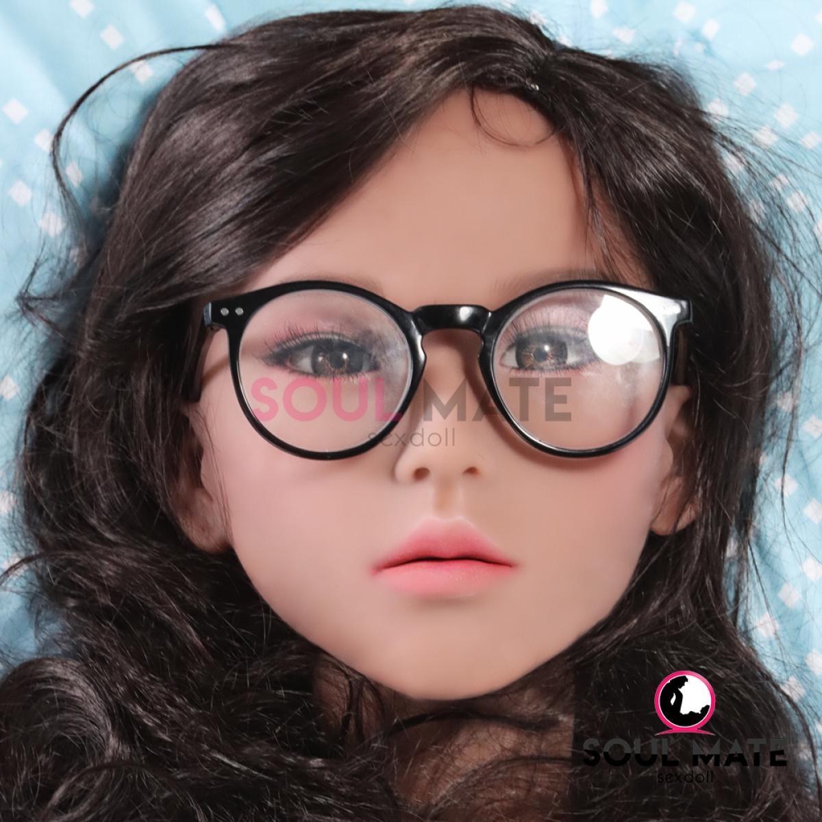 SoulMate Dolls - Callie Head - Sex Doll Heads - Light Brown - Lucidtoys