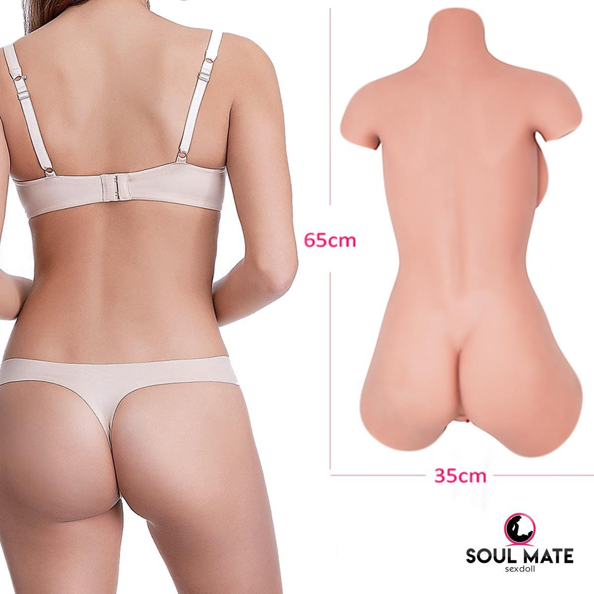 RF - 79 - SoulMate Sex Doll Torso - White - 13.5kg - Lucidtoys