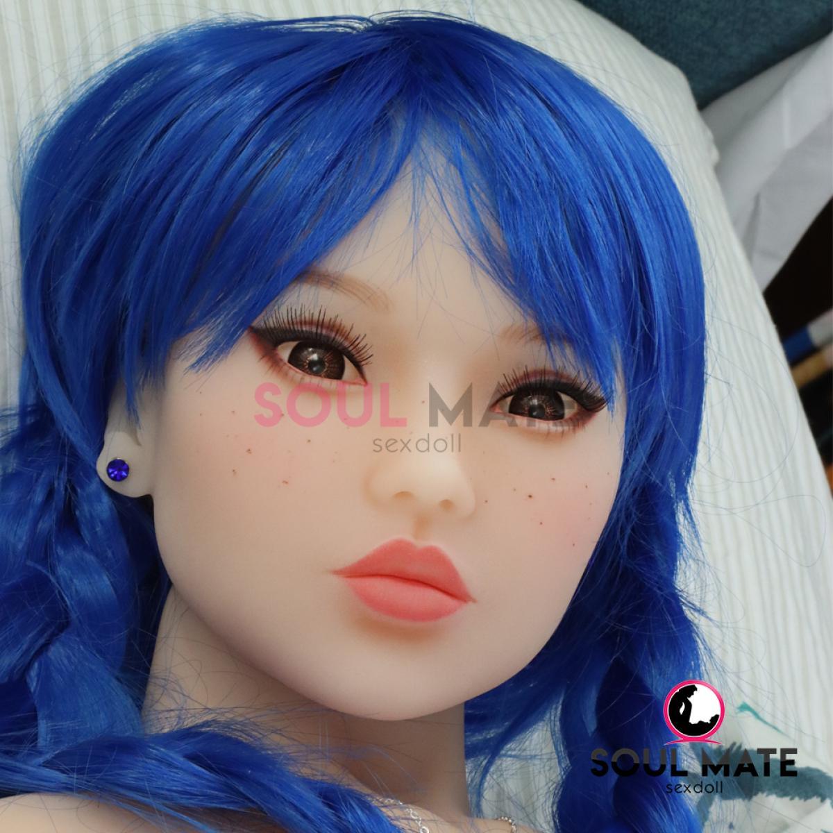 Soulmate Dolls - Diana Head With Sex Doll Torso - White - Lucidtoys