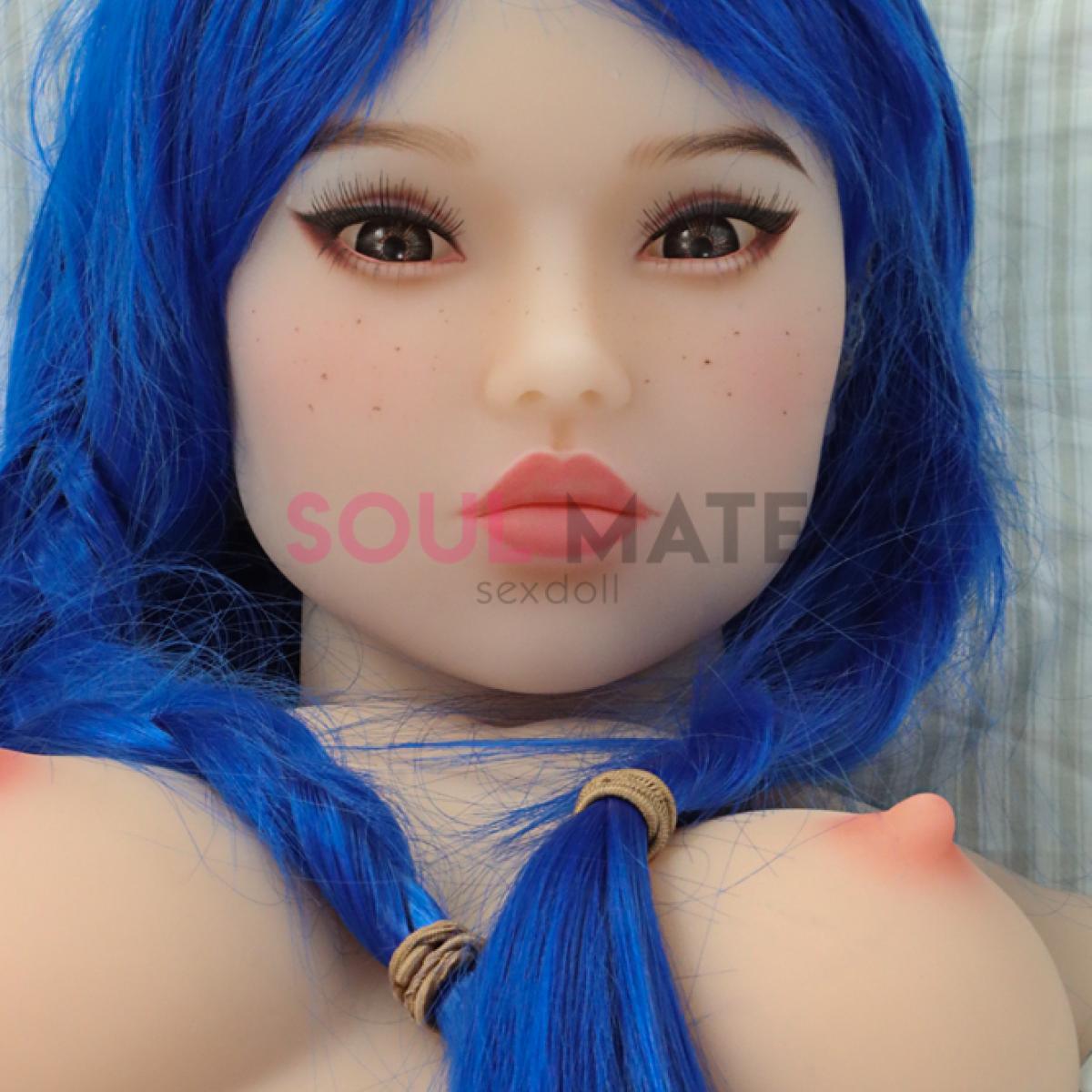 Soulmate Dolls - Diana Head With Sex Doll Torso - White - Lucidtoys