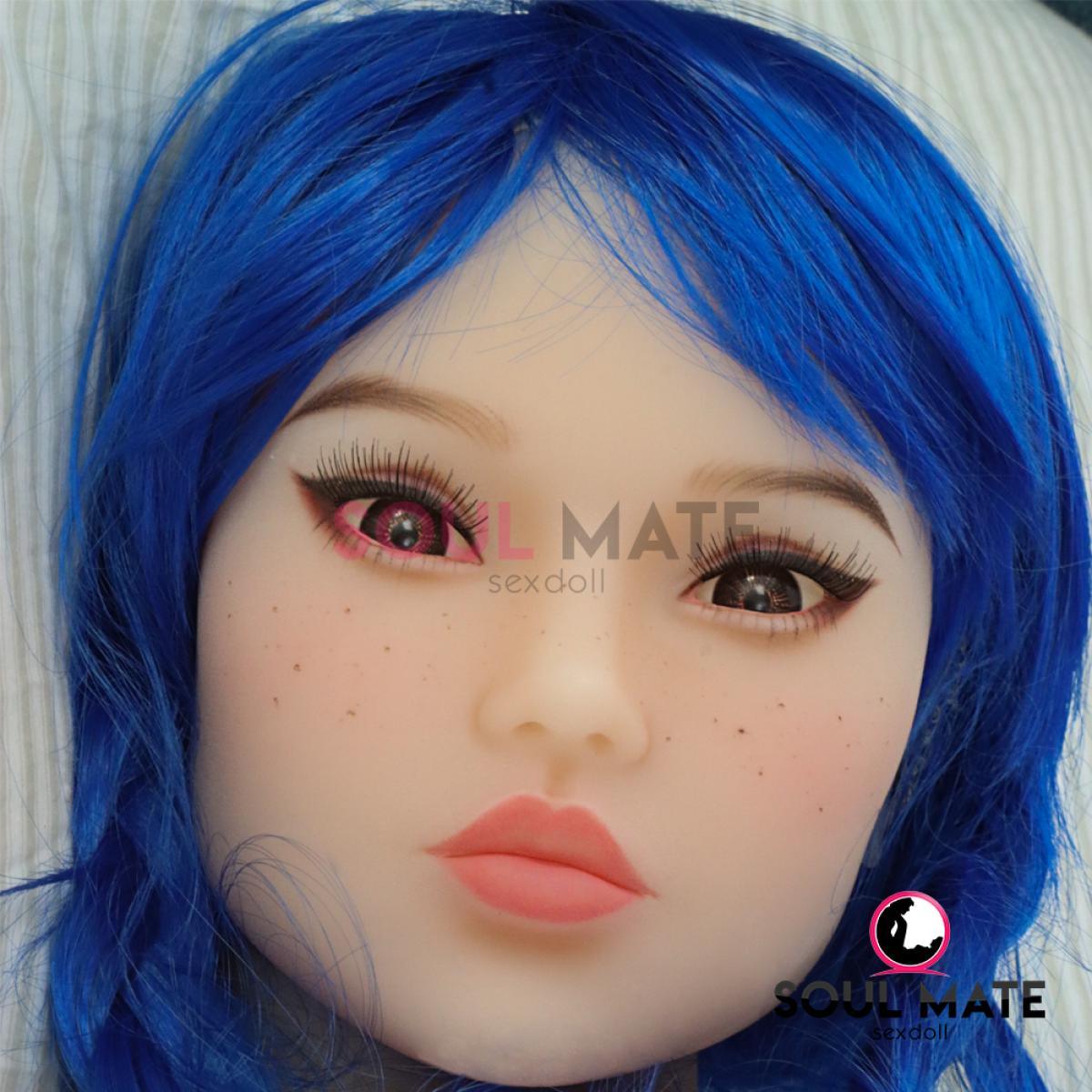 Soulmate Dolls - Diana Head With Sex Doll Torso - White - Lucidtoys