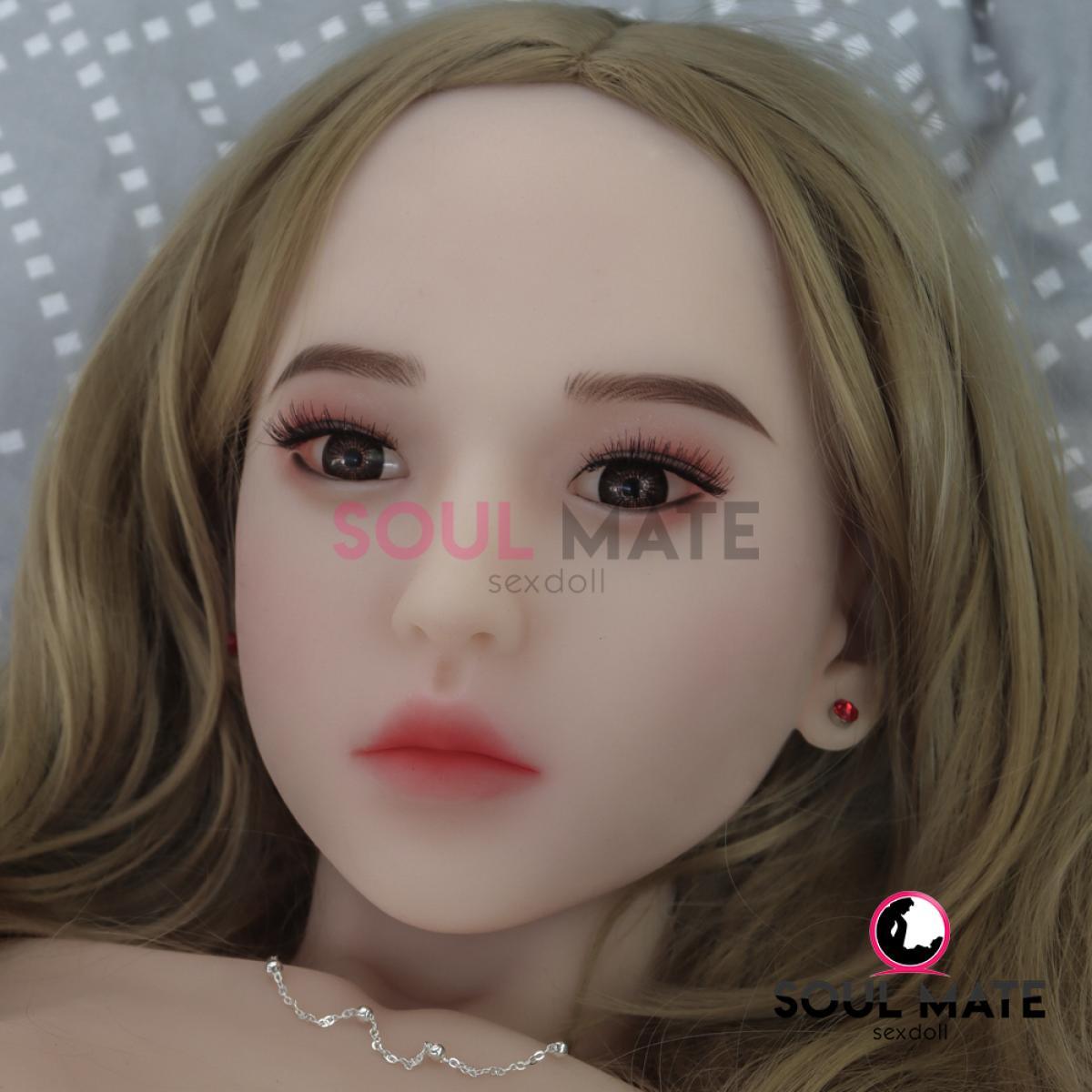 SoulMate Dolls - Callie Head - Sex Doll Heads - White - Lucidtoys