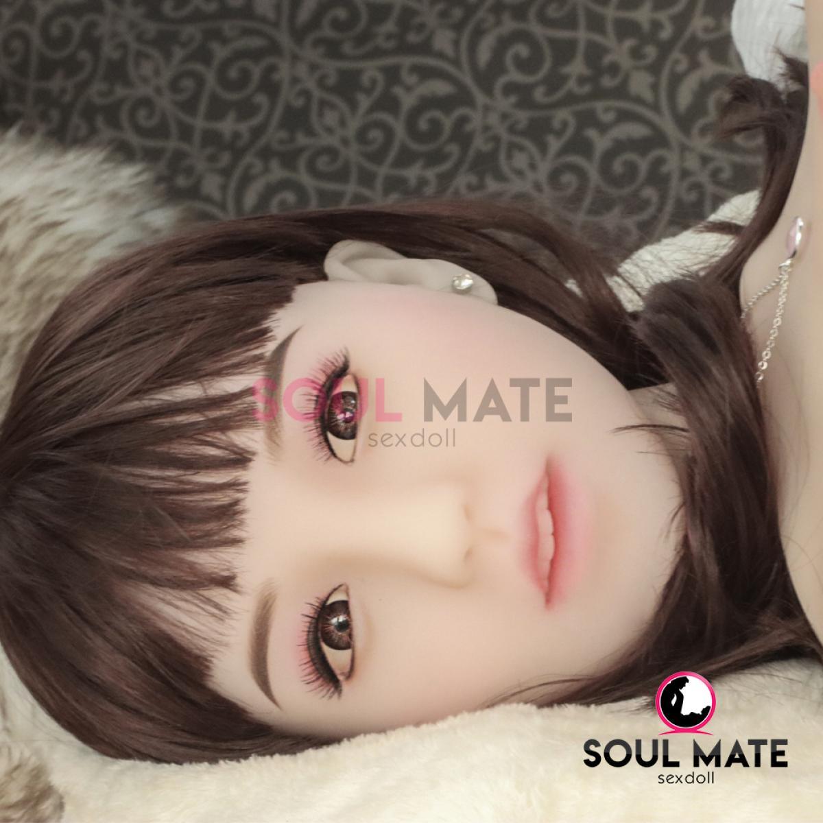 SoulMate Dolls - Kayla Head - Sex Doll Heads - White - Lucidtoys