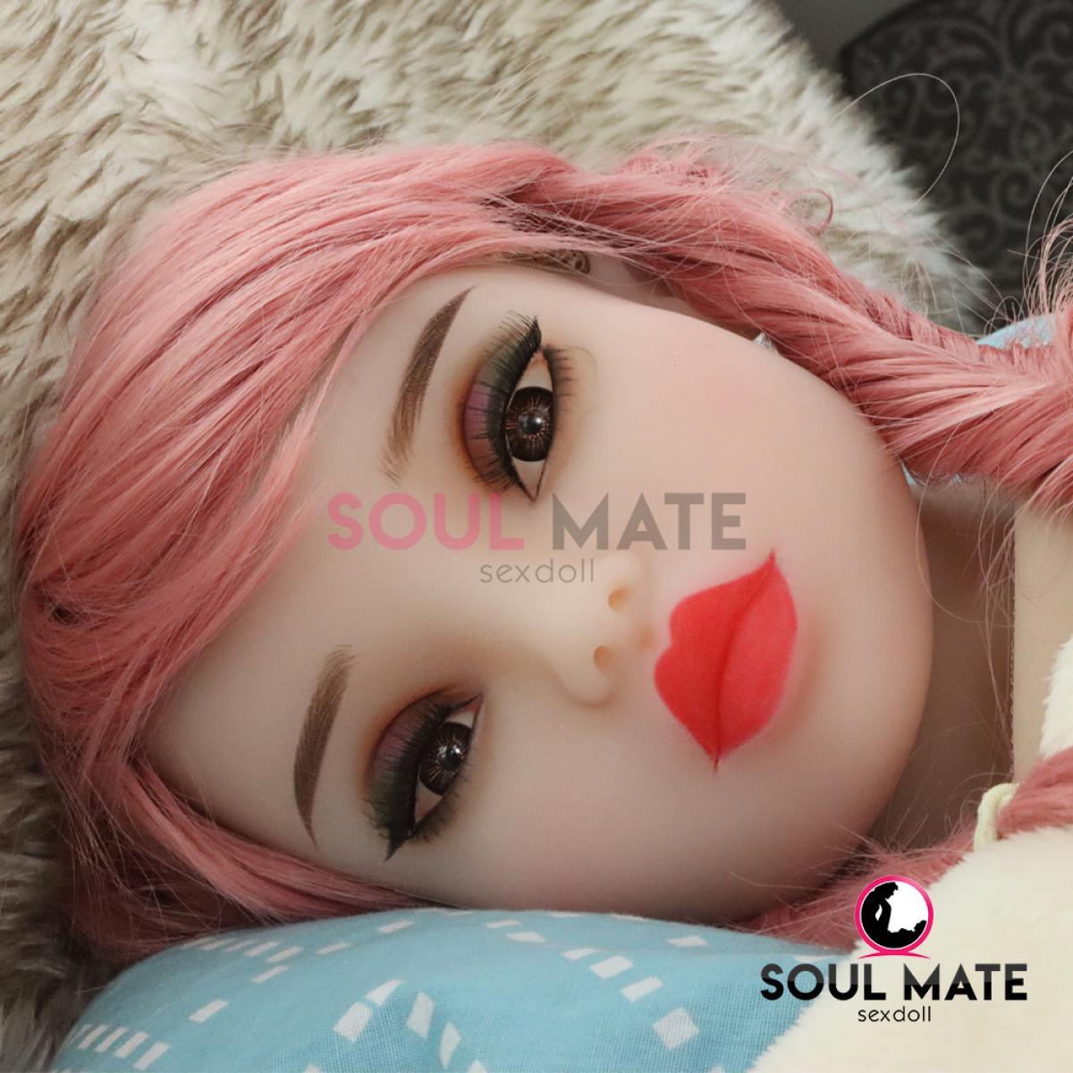 SoulMate Dolls - Eden Head - Sex Doll Heads - White - Lucidtoys