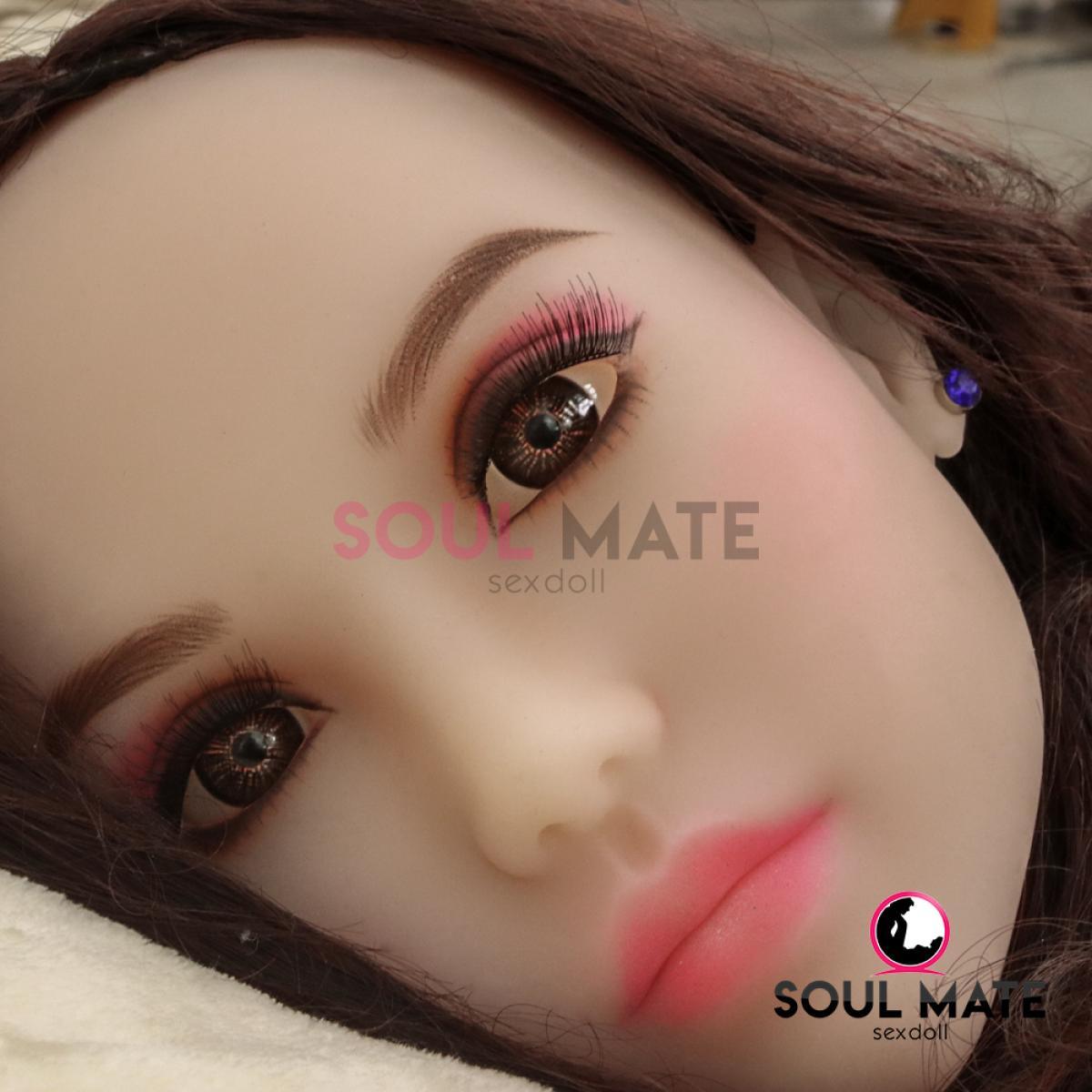 Soulmate Dolls - Lauren Head With Sex Doll Torso - White - Lucidtoys