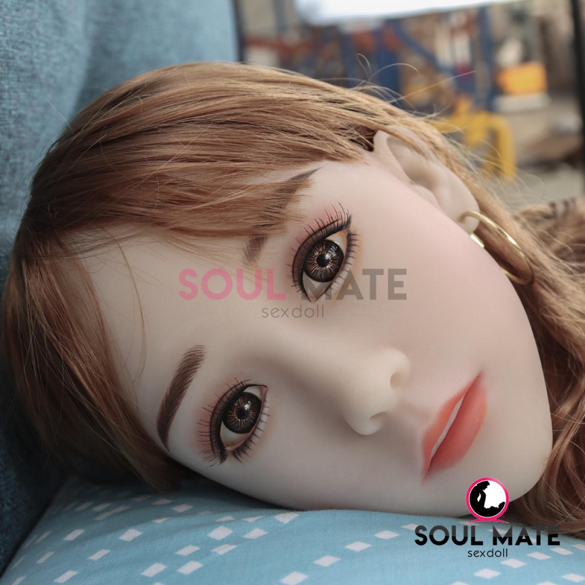 SoulMate Dolls - Lilly Head - Sex Doll Heads - White - Lucidtoys