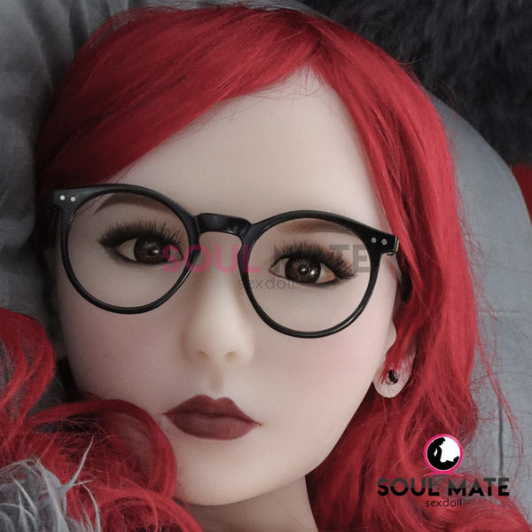 SoulMate Dolls - Emersyn Head - Sex Doll Heads - White - Lucidtoys