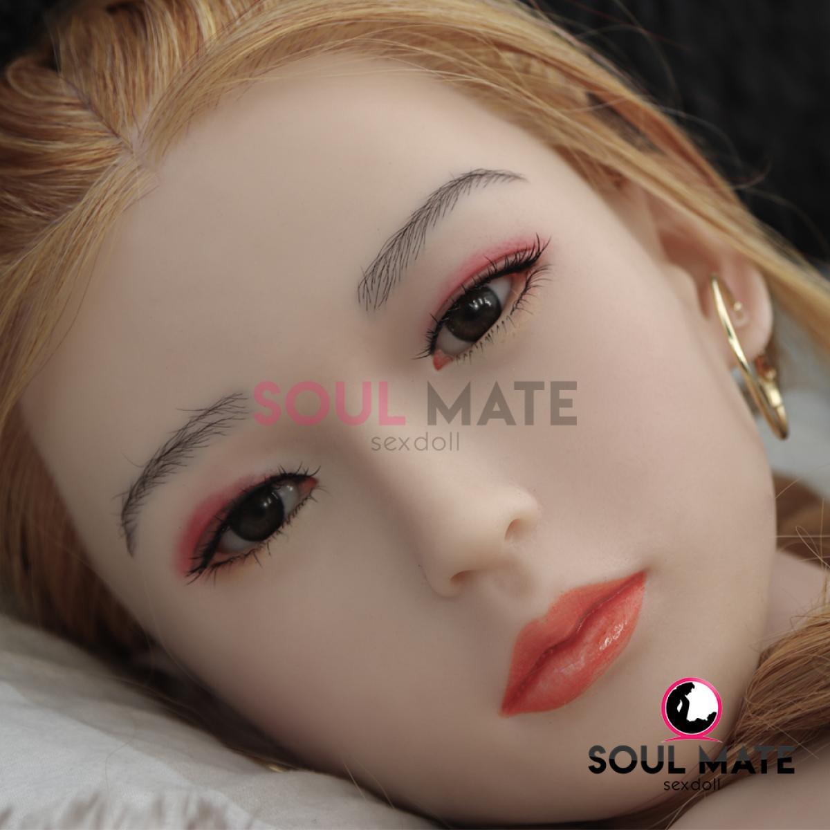 Soulmate Dolls - Silicone Daniela Head With Sex Doll Torso - White - Lucidtoys