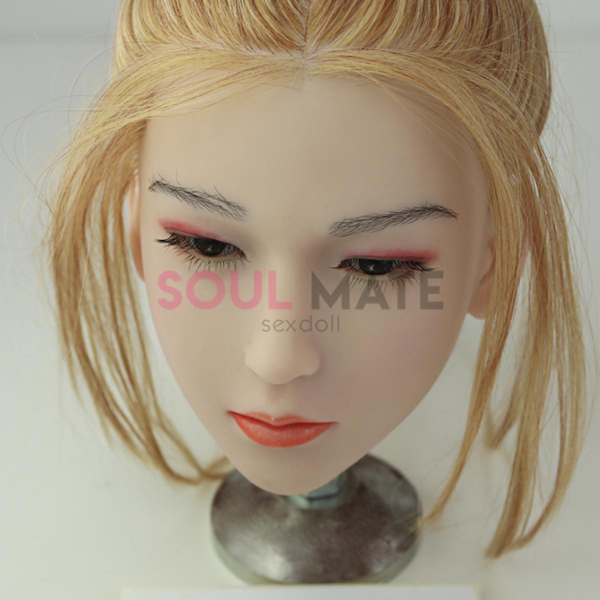 Soulmate Dolls - Silicone Daniela Head With Sex Doll Torso - White - Lucidtoys