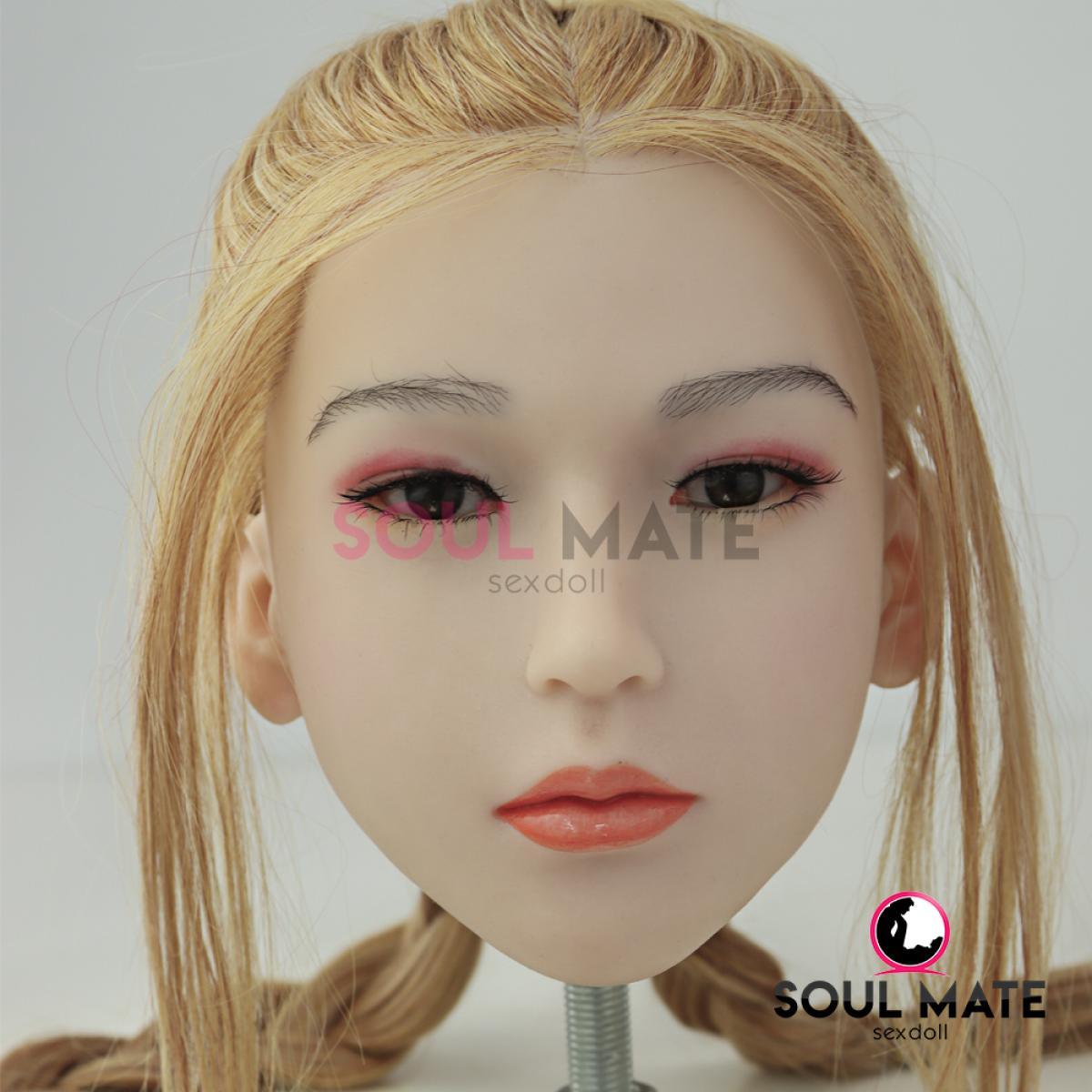 Soulmate Dolls - Silicone Daniela Head With Sex Doll Torso - White - Lucidtoys