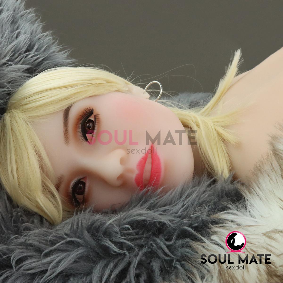 Soulmate Dolls - Elliana Head With Sex Doll Torso - White - Lucidtoys