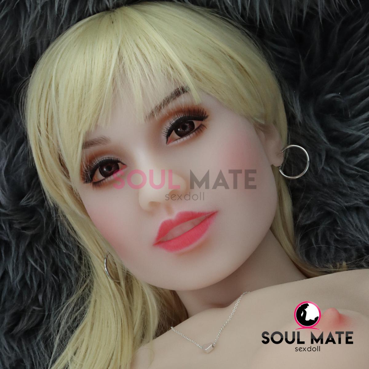 Soulmate Dolls - Elliana Head With Sex Doll Torso - White - Lucidtoys