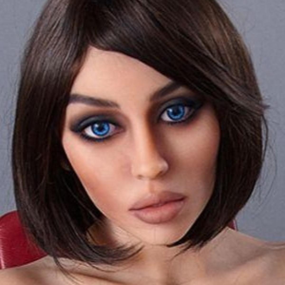 Neodoll Racy - Natalia - Sex Doll Head - M16 Compatible - Tan - Lucidtoys