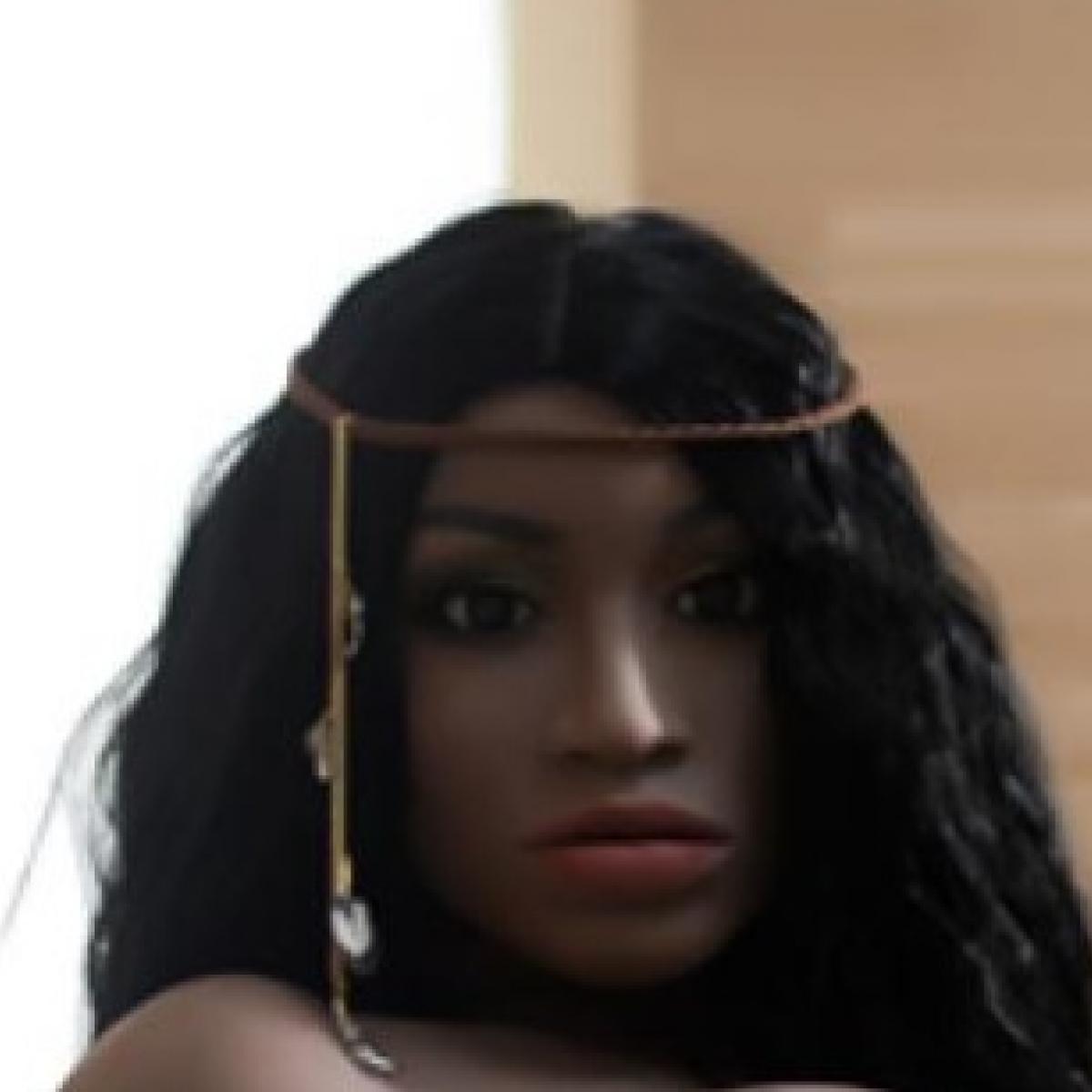 Neodoll Racy - Nuru - Sex Doll Head - M16 Compatible - Black - Lucidtoys