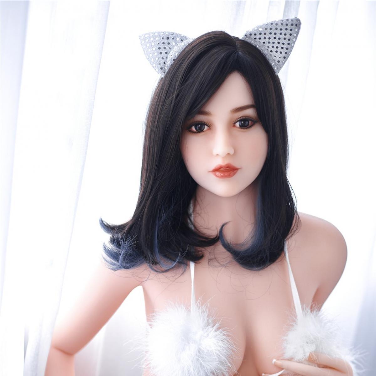 Neodoll Racy Amy - Sex Doll Head - White - Lucidtoys