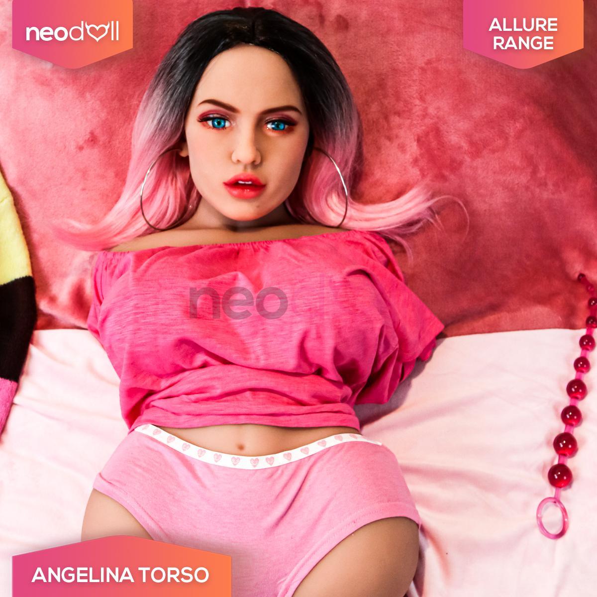 Allure Sex Doll Torso - Angelina Head & Torso - Tan - Lucidtoys