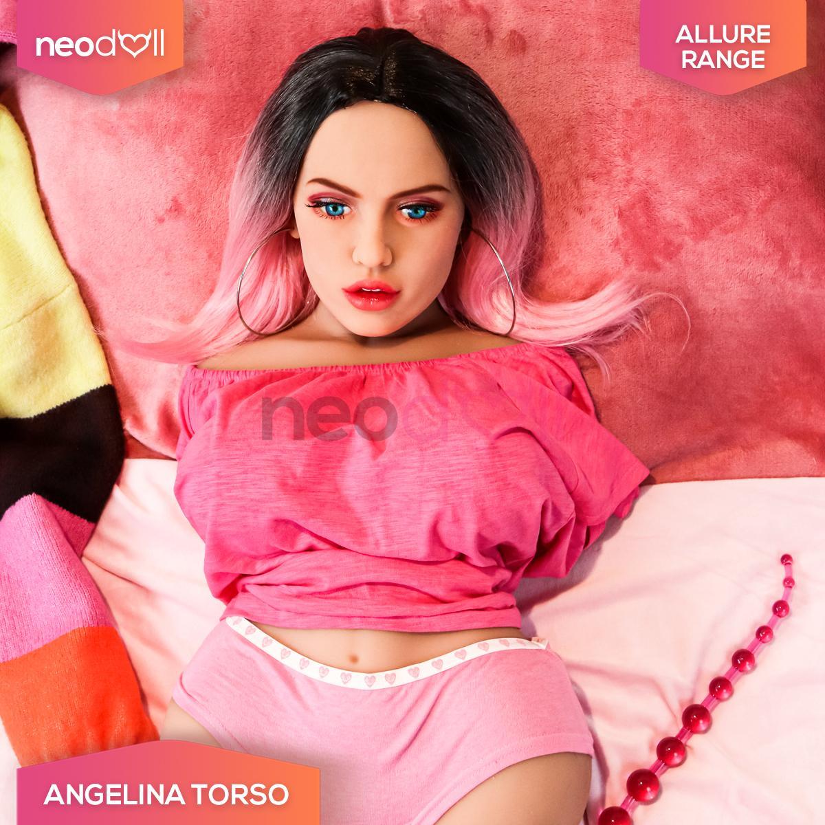 Allure Sex Doll Torso - Angelina Head & Torso - Tan - Lucidtoys