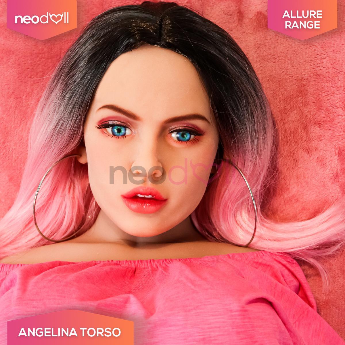 Allure Sex Doll Torso - Angelina Head & Torso - Tan - Lucidtoys