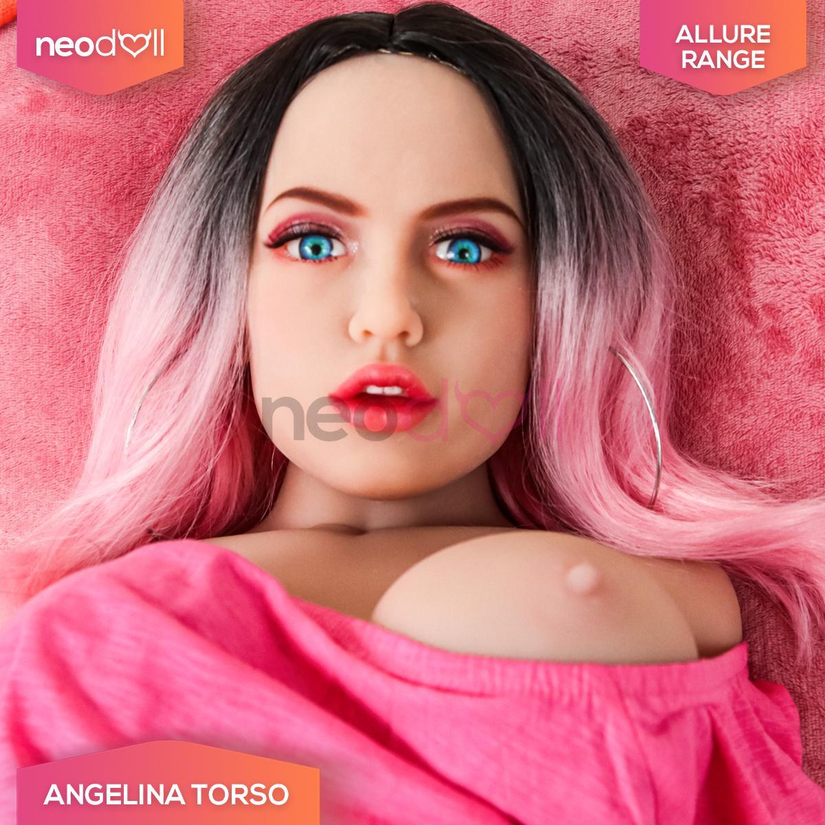 Allure Sex Doll Torso - Angelina Head & Torso - Tan - Lucidtoys