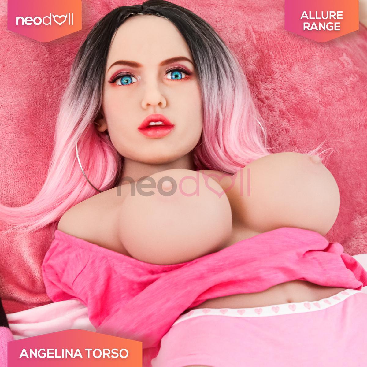 Allure Sex Doll Torso - Angelina Head & Torso - Tan - Lucidtoys