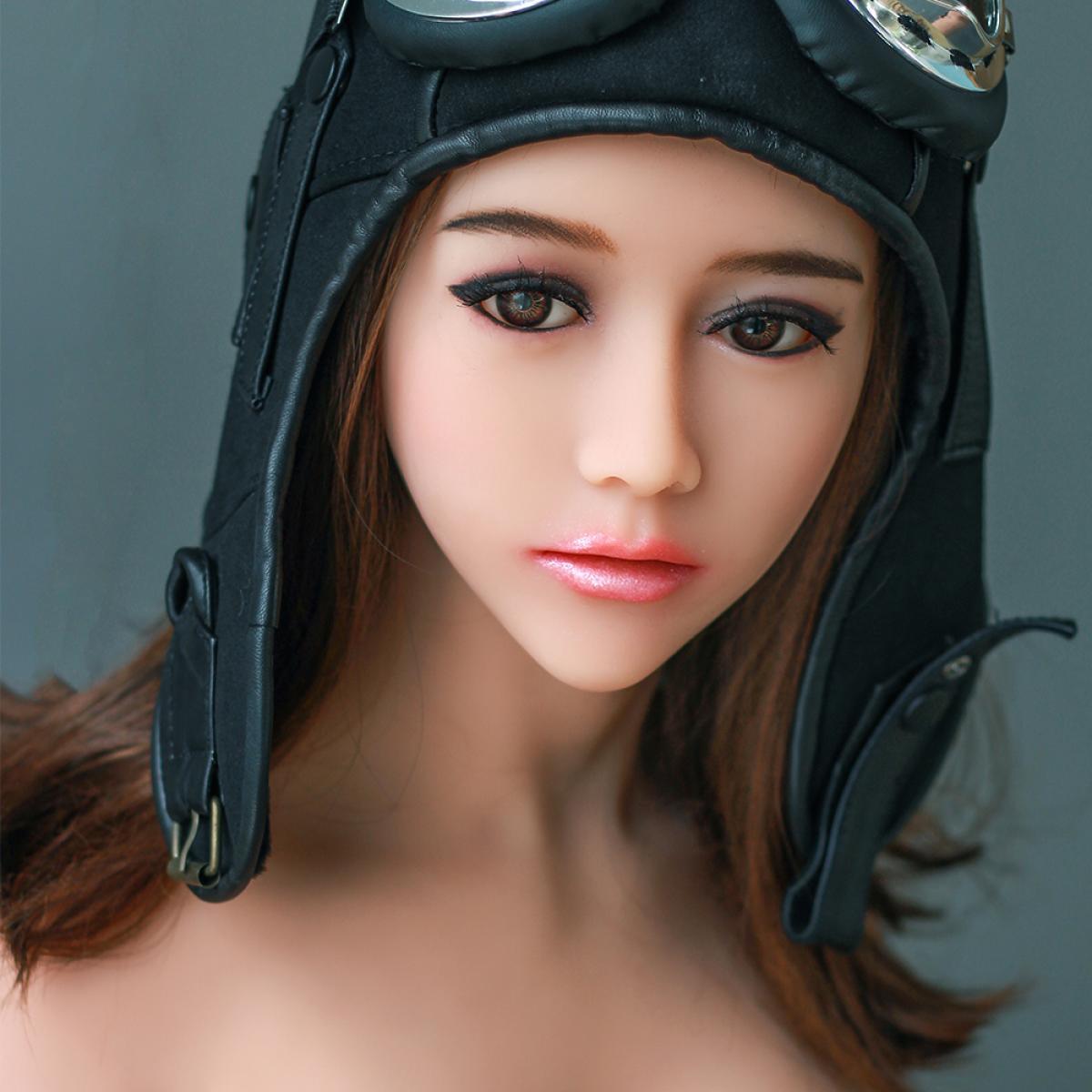 Neodoll Allure Serena - Realistic Sex Doll Head - Natural - Lucidtoys