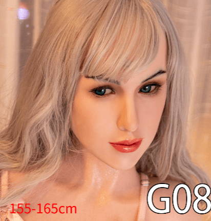 Zelex Doll - Monique - Silicone Sex Doll Head - Natural - Lucidtoys