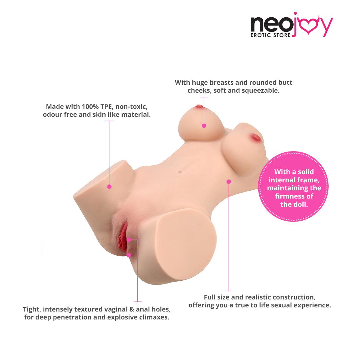 Neojoy - Doll Torso - 5.2KG - Flesh White - Lucidtoys