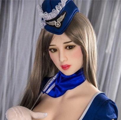 Neodoll Sugar Babe - Anxi - Sex Doll Head - White - Lucidtoys