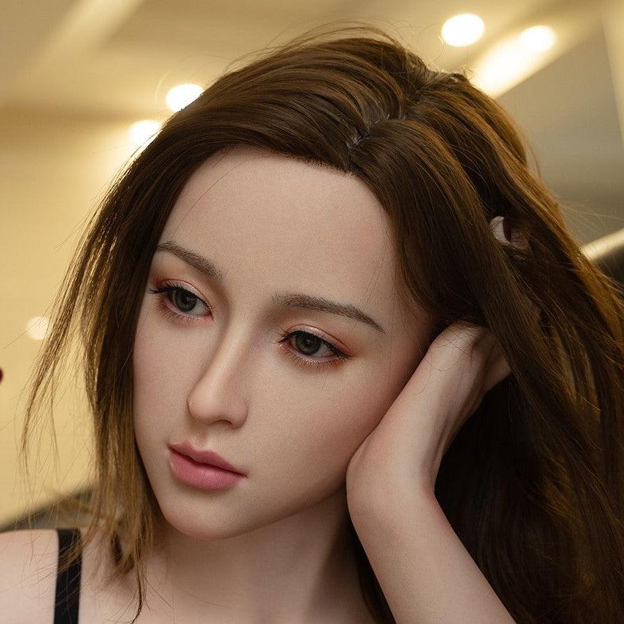 Zelex Doll - Noelle - Silicone Sex Doll Head - Natural - Lucidtoys