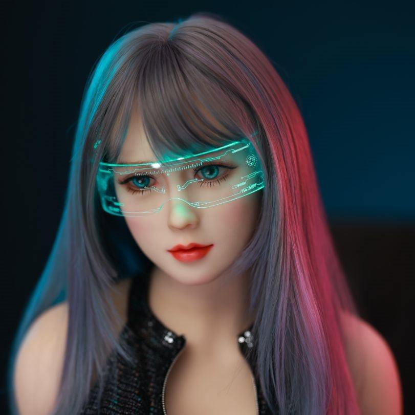 Neodoll Girlfriend Colette - Sex Doll Head - M16 Compatible - Natural - Lucidtoys