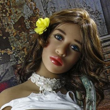 Neodoll Sugar Babe - Hayley - Sex Doll Head - Tan - Lucidtoys