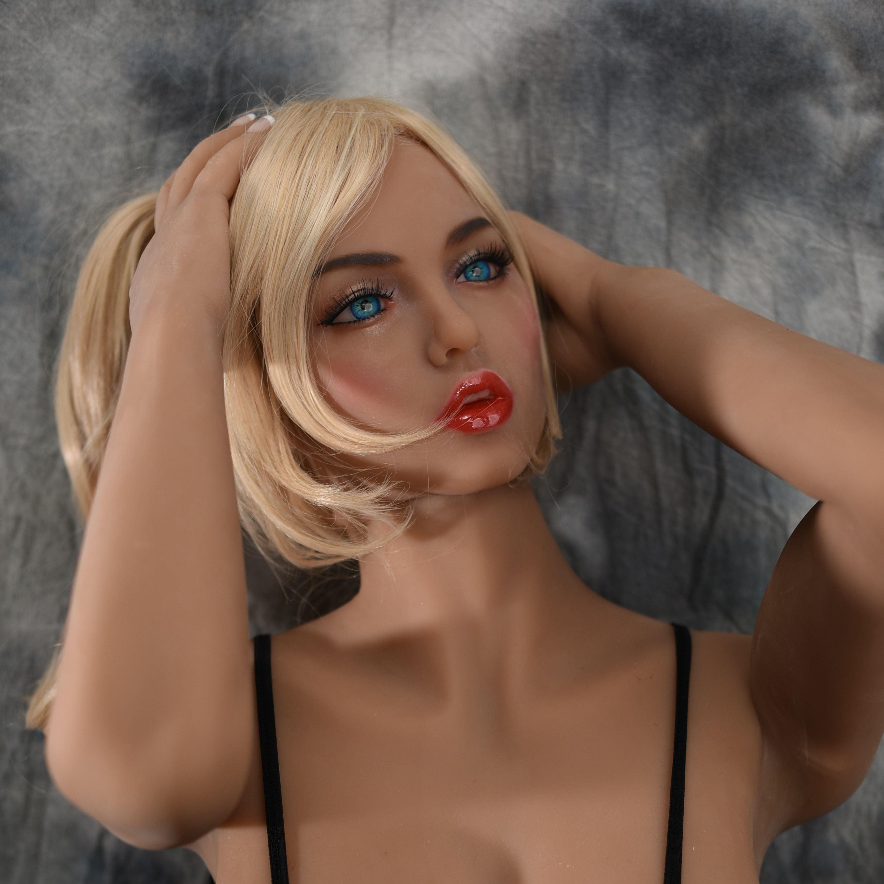 Youqdoll - Samantha - Sex Doll Head - Light Tan - Lucidtoys