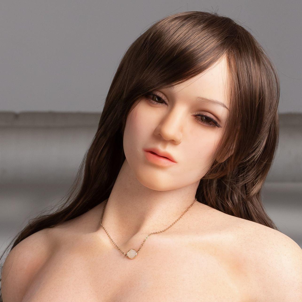 IL Doll - Jessica - Silicone Sex Doll Head - Natural - Lucidtoys