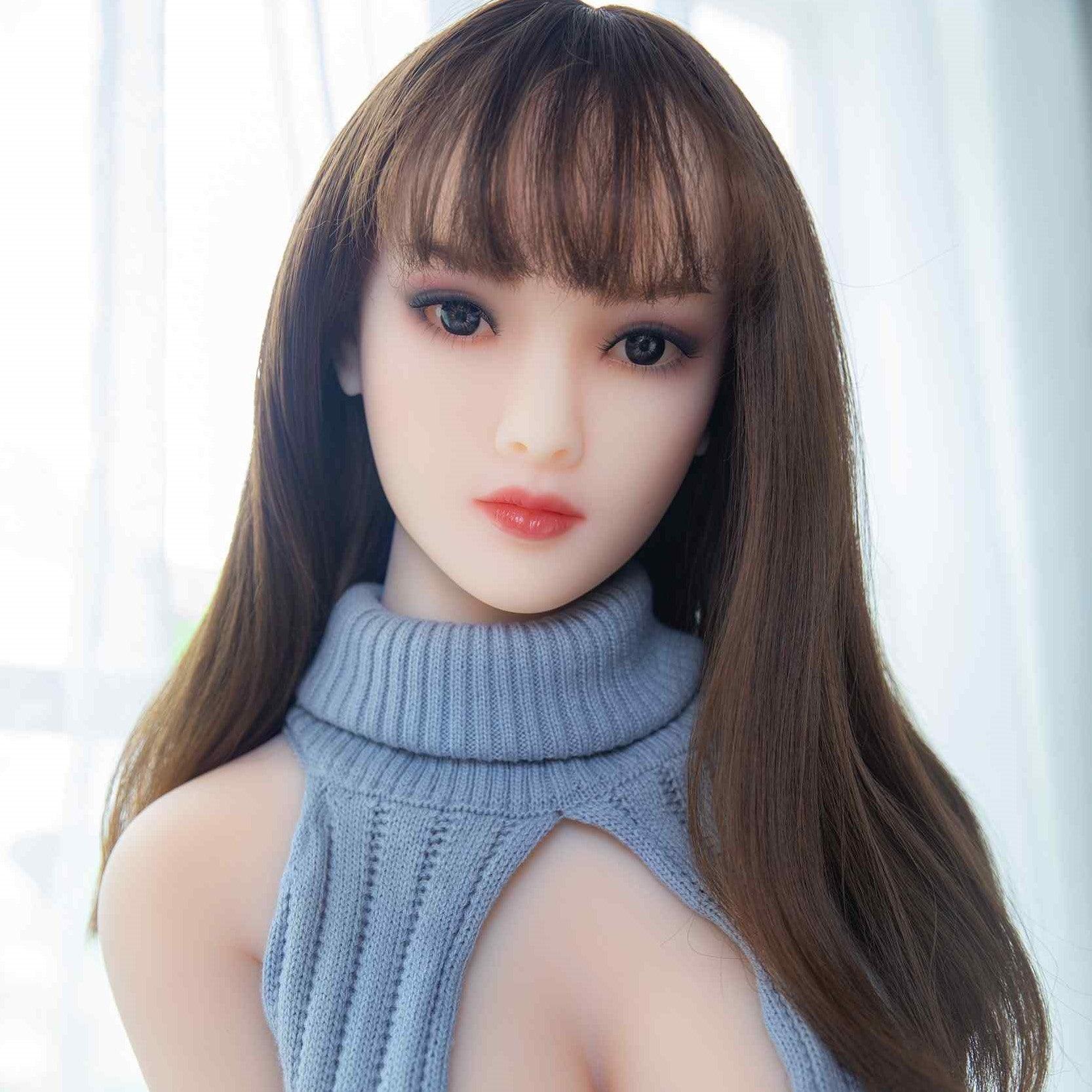 Fire Doll - Karida - Sex Doll Head - Natural - Lucidtoys