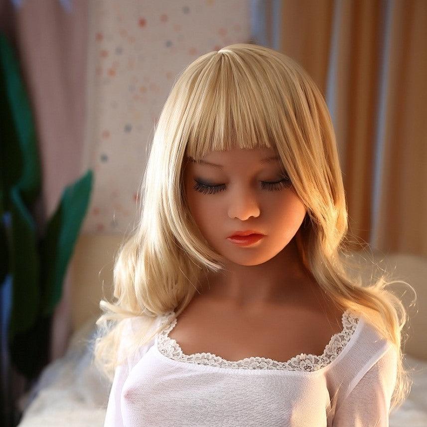 Neodoll Girlfriend Audrey - Sex Doll Head - M16 Compatible - Tan - Lucidtoys