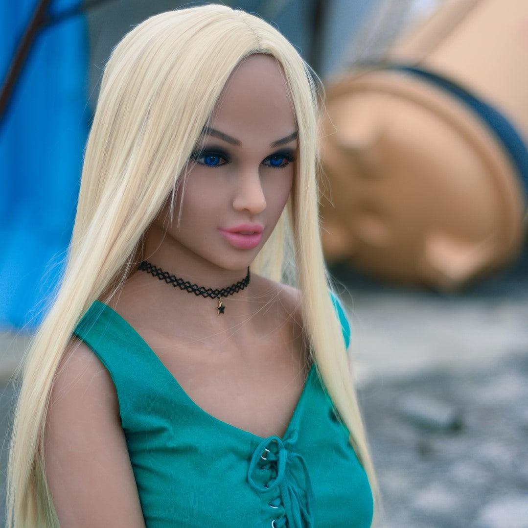 Neodoll Girlfriend Abigail - Sex Doll Head - M16 Compatible - Tan - Lucidtoys