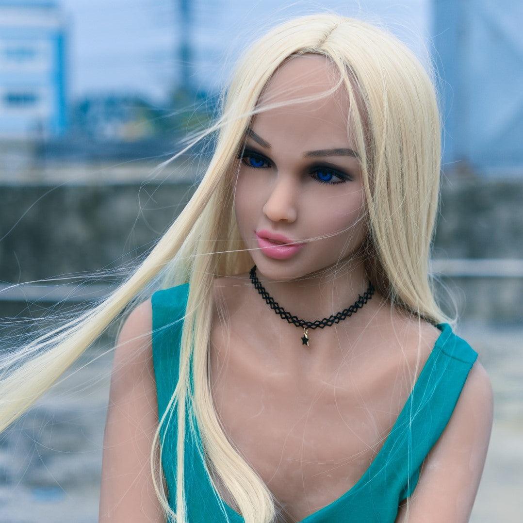 Neodoll Girlfriend Abigail - Sex Doll Head - M16 Compatible - Tan - Lucidtoys