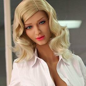 Climax Doll Freya - Sex Doll Head - Tan - Lucidtoys