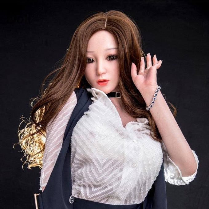 IL Doll - Beatrice - Silicone Sex Doll Head - Natural - Lucidtoys