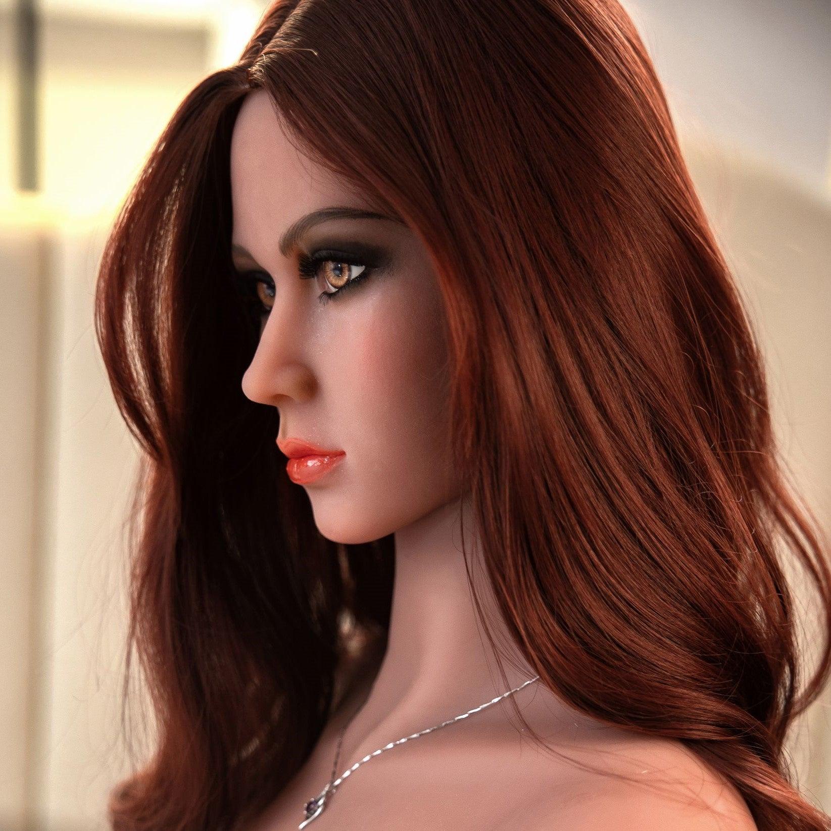 Neodoll Girlfriend Jenna - Sex Doll Head - M16 Compatible - Tan - Lucidtoys