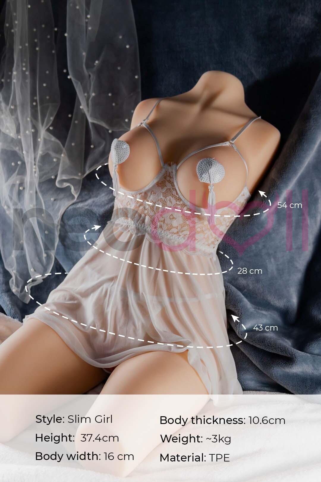 Neodoll Full Torso Sex Doll - Upgraded Skeleton & Ribs - 3kg - Lucidtoys