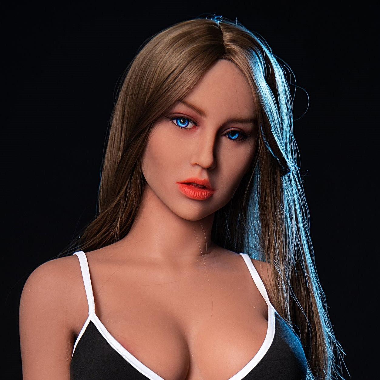 Youqdoll - Luna - Sex Doll Head - Tan - Lucidtoys