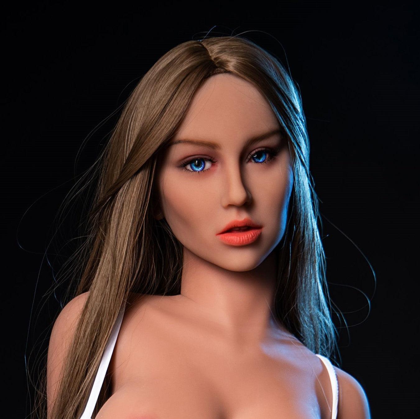 Youqdoll - Luna - Sex Doll Head - Tan - Lucidtoys