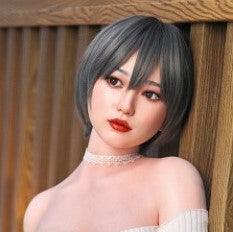 Neodoll Racy - Lillian - Silicone Sex Doll Head - Natural - Lucidtoys