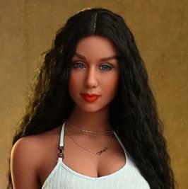 Neodoll Racy - Sally - Sex Doll Head - Tan - Lucidtoys