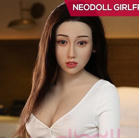 Neodoll Girlfriend Emmie - Silicone Sex Doll Head - Natural - Lucidtoys