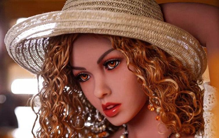 Neodoll Girlfriend Alexandra - Sex Doll Head - M16 Compatible - Tan - Lucidtoys