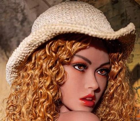 Neodoll Girlfriend Alexandra - Sex Doll Head - M16 Compatible - Tan - Lucidtoys