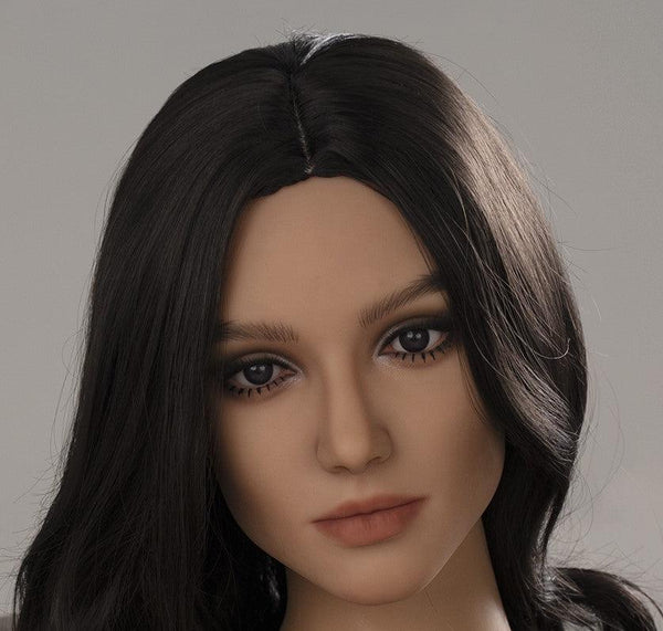 Neodoll Zelex - Sex Doll Head - M16 Compatible - Tan - Lucidtoys